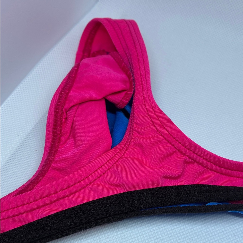 Kyle Men's thong ColorblockPink/Blue L - Picture 5 of 6
